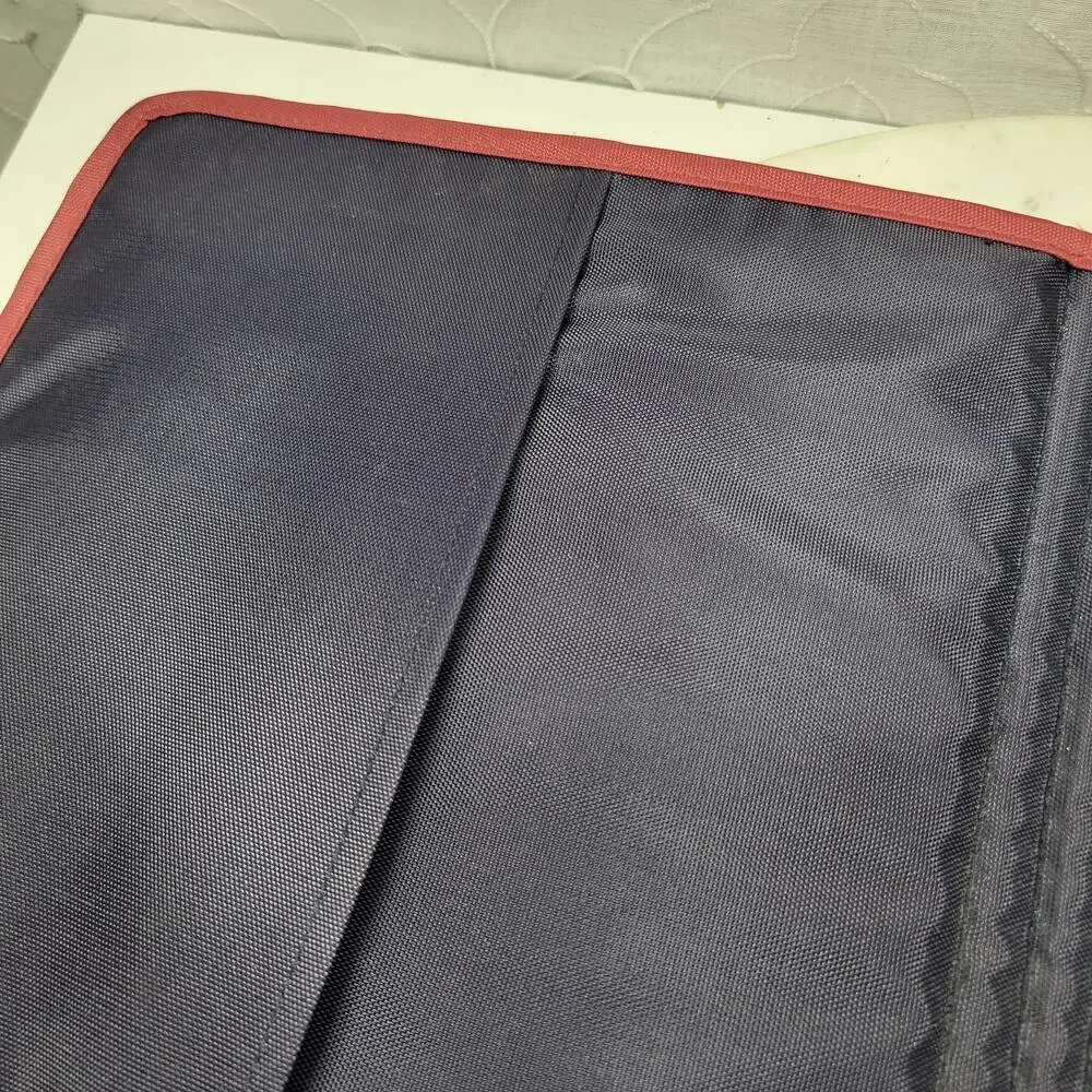 VTG Nike Trapper Keeper Binder Cover Black 1996 Mead Planner Organizer Retro